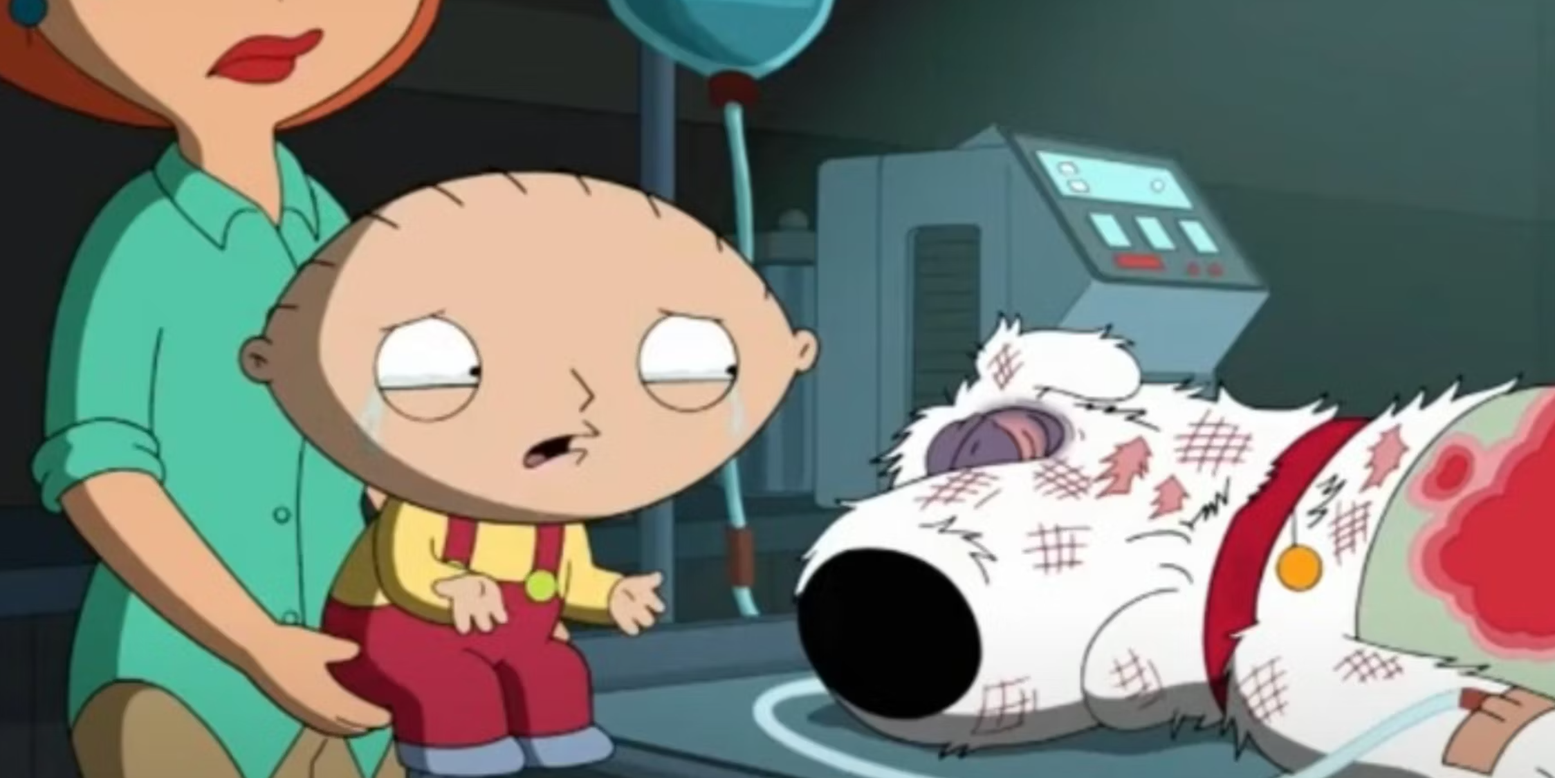 what Family Guy episode does Brian die