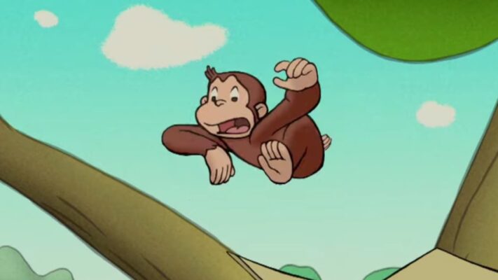 do Curious George have a tail