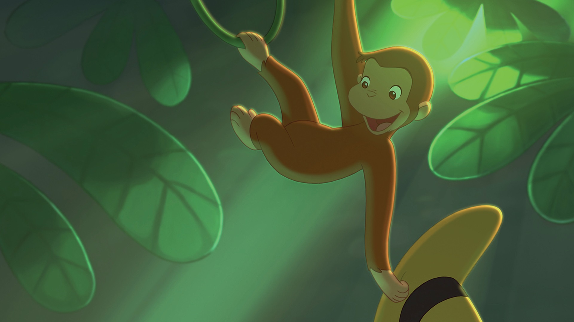 why doesn't Curious George have a tail