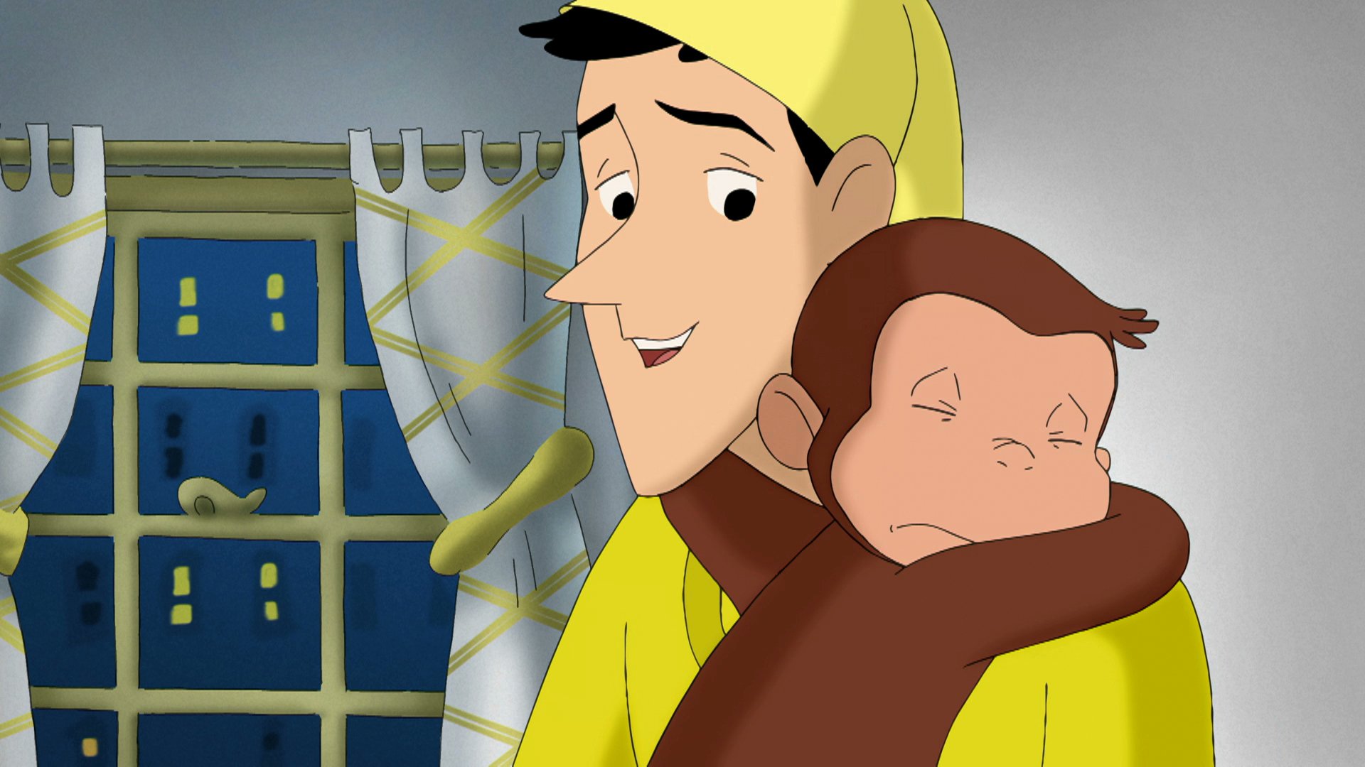 where does Curious George live