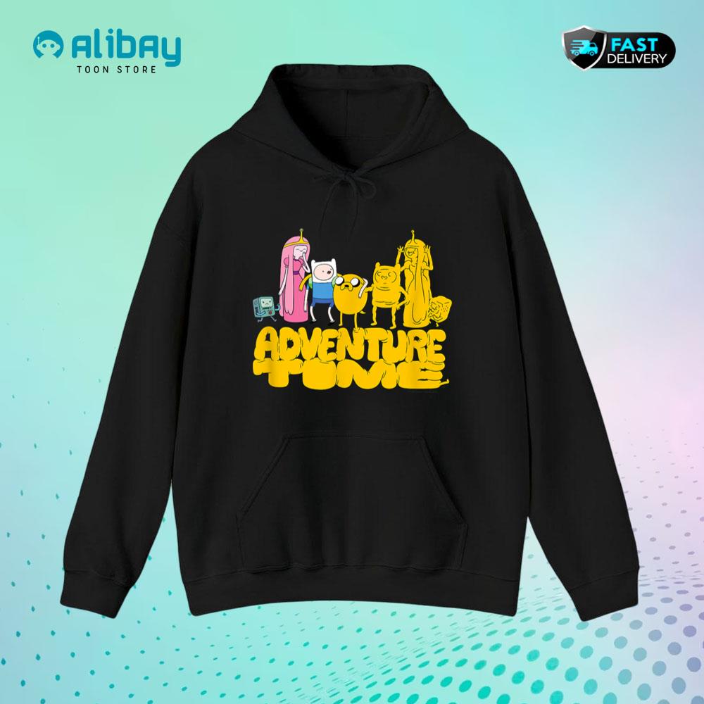 Adventure Time Jake's Friends Pullover Hoodie