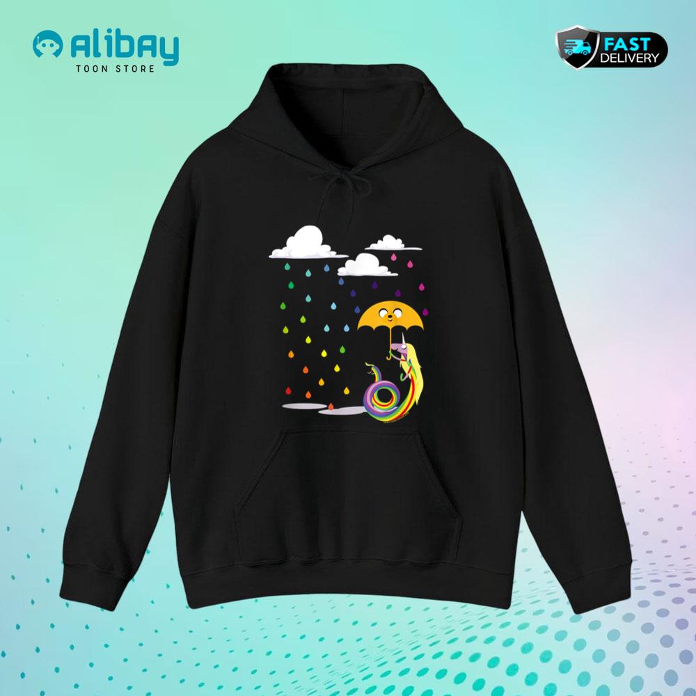 Adventure Time Lady in the Rain Pullover Hoodie