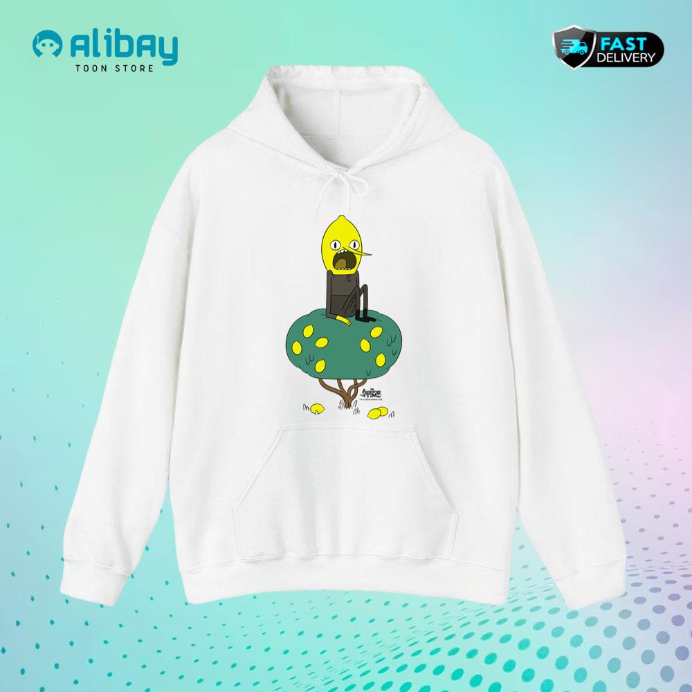 Adventure Time Lemongrab Tree Pullover Hoodie