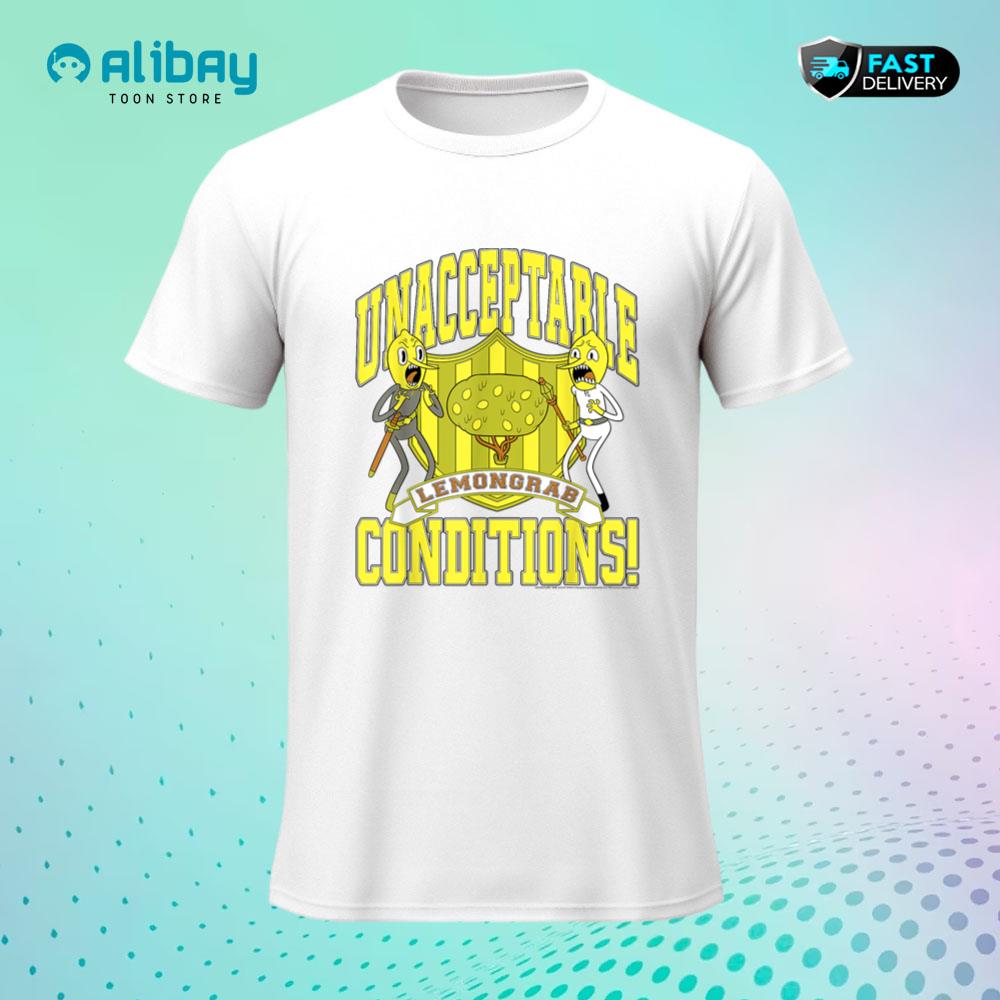 Adventure Time Lemongrab Unacceptable Conditions T-Shirt