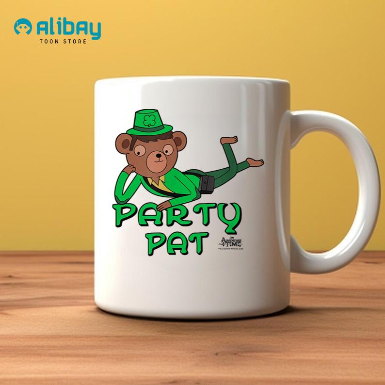 Adventure Time Party Pat Coffee Mug