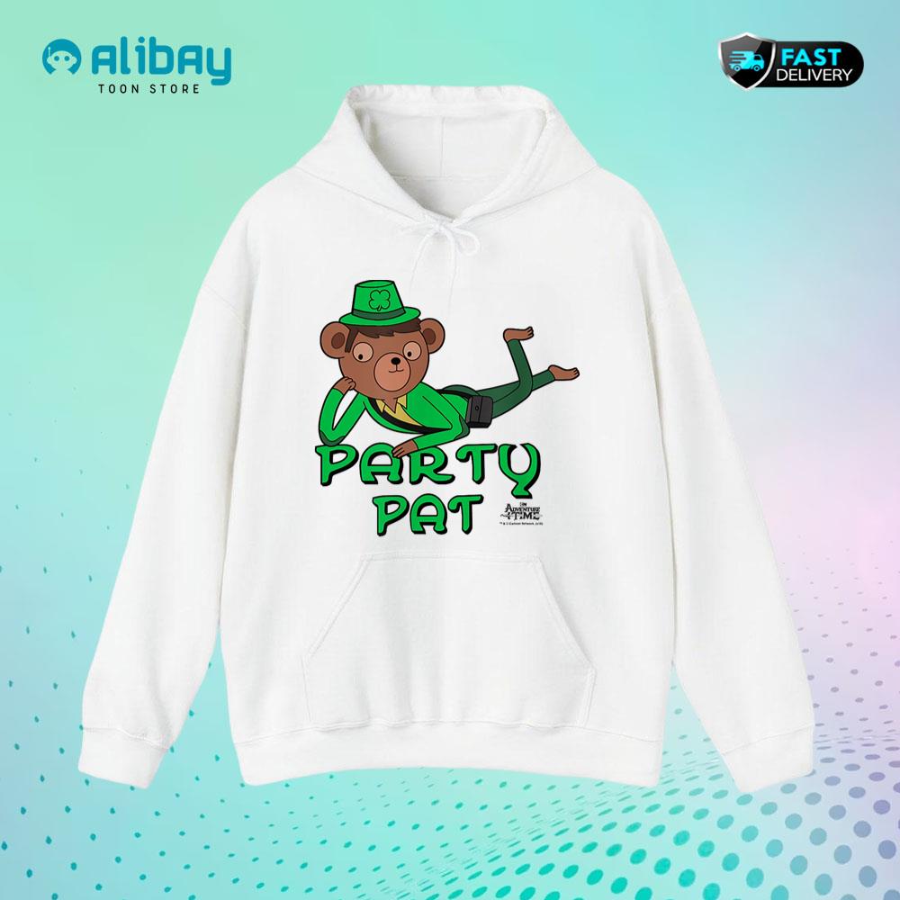 Adventure Time Party Pat Pullover Hoodie