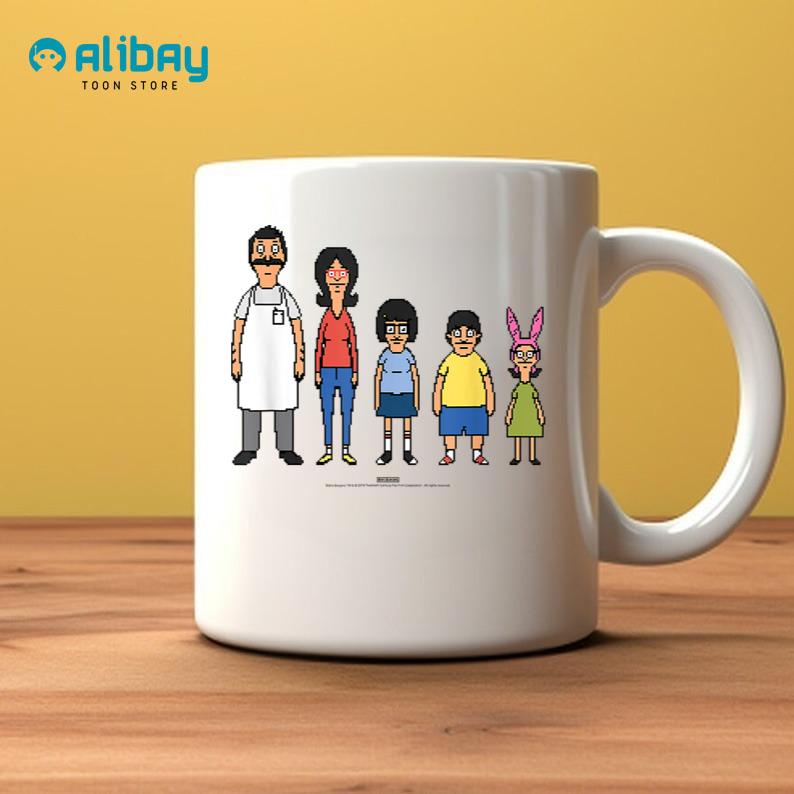 Bob's Burgers 8 Bit Coffee Mug