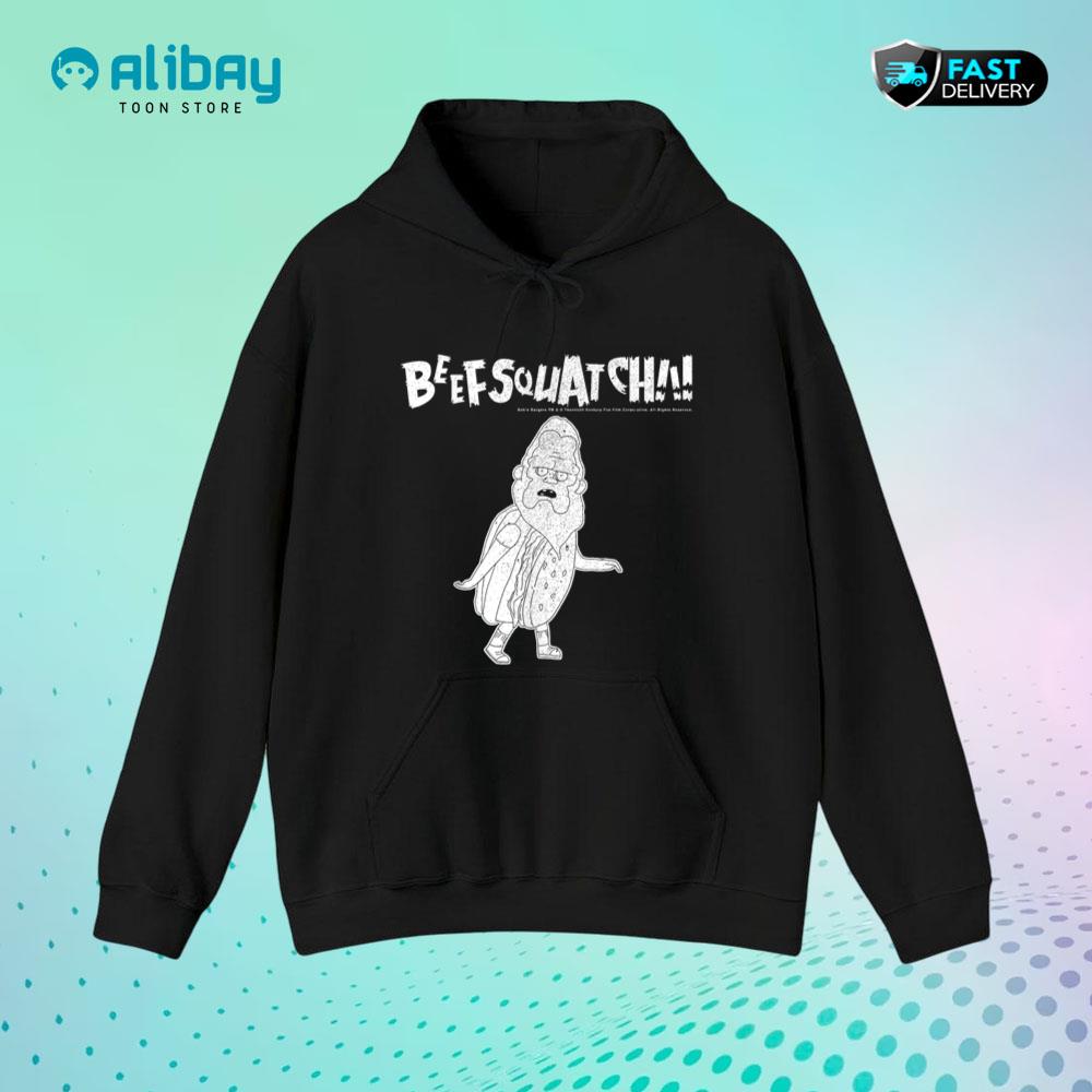 Bob's Burgers Beefsquatch Portrait Pullover Hoodie