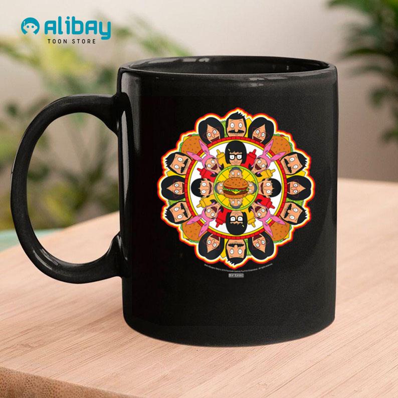 Bob's Burgers Burger Mandala Coffee Mug