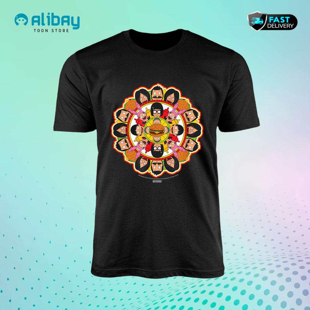 Bob's Burgers Burger Mandala T-Shirt