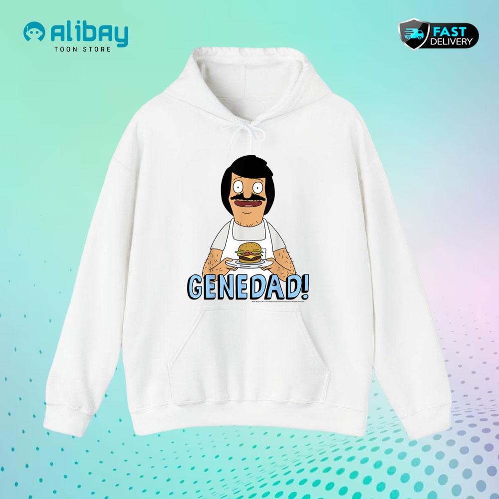 Bob's Burgers Gene Dad Portrait Pullover Hoodie