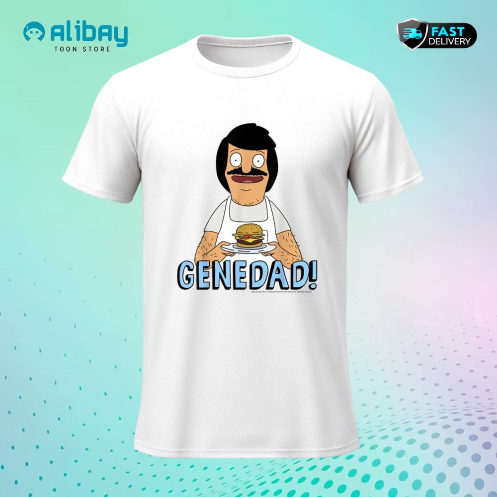 Bob's Burgers Gene Dad Portrait T-Shirt