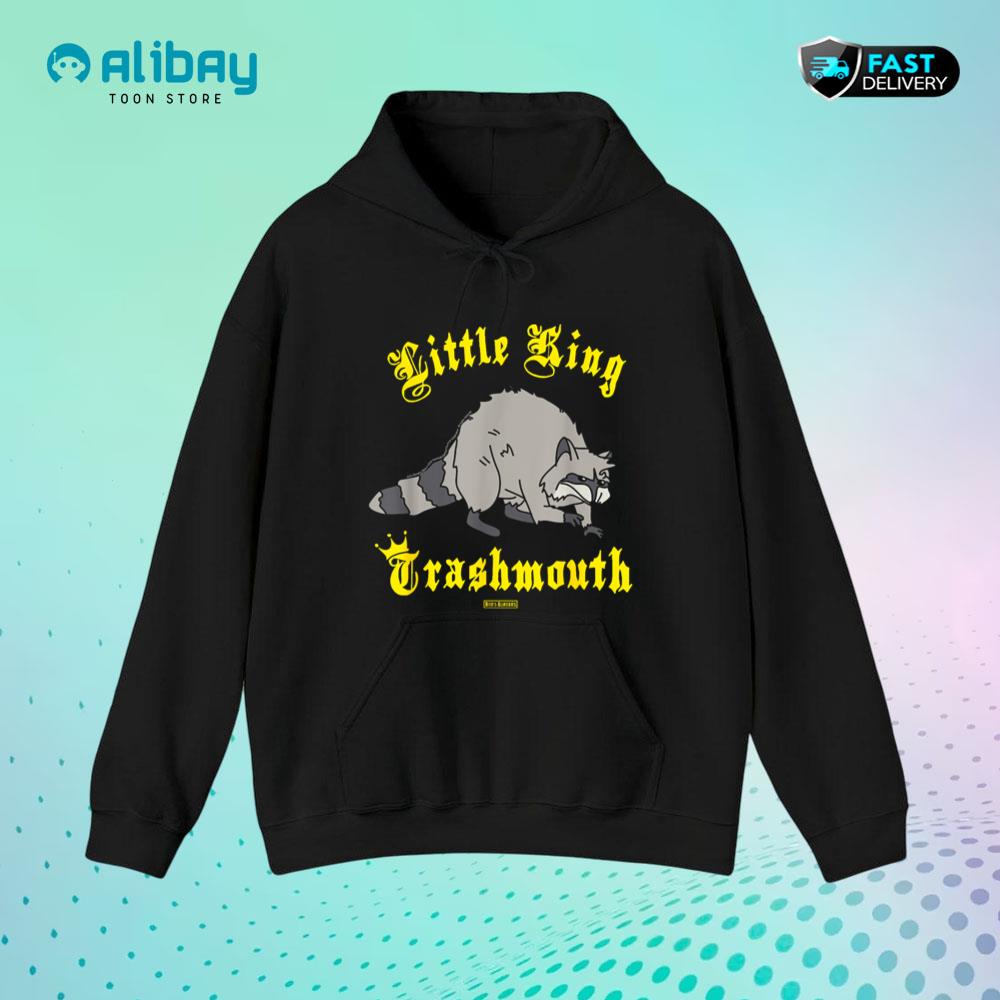 Bob's Burgers Little King Trashmouth Pullover Hoodie