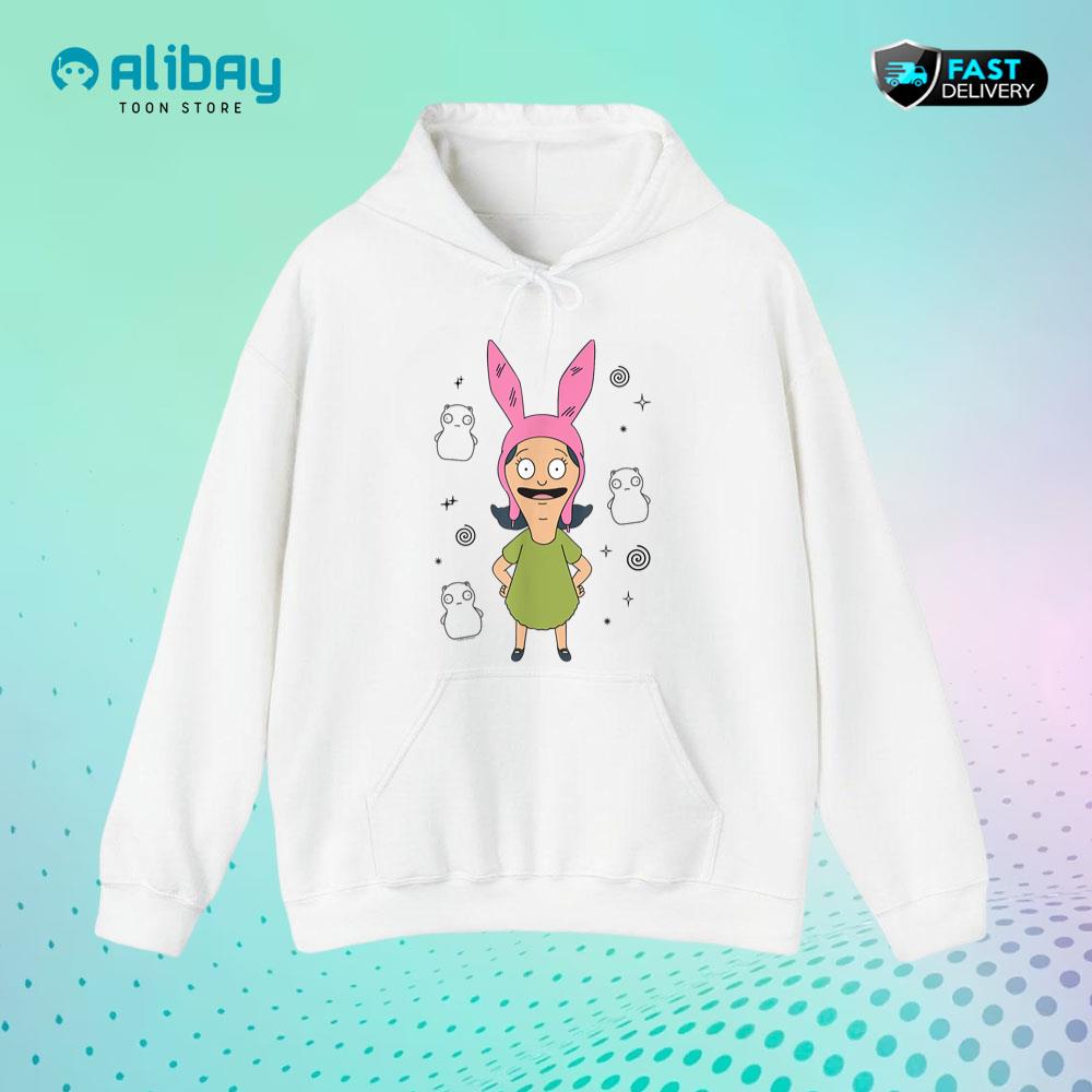 Bob's Burgers Louise with Kuchi Kopi Pullover Hoodie