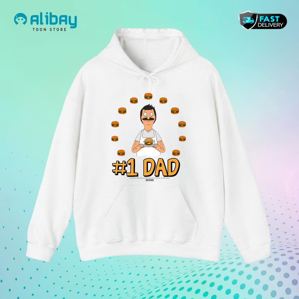 Bob's Burgers Number #1 Dad Father's Day Pullover Hoodie