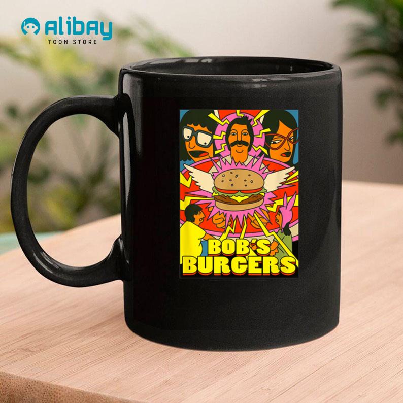 Bob's Burgers Psychedelic Belcher Family Coffee Mug