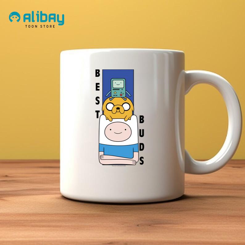 CN Adventure Time Finn Jake BMO Best Buds Coffee Mug