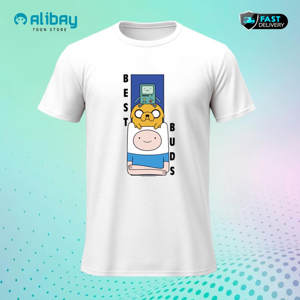 CN Adventure Time Finn Jake BMO Best Buds T-Shirt