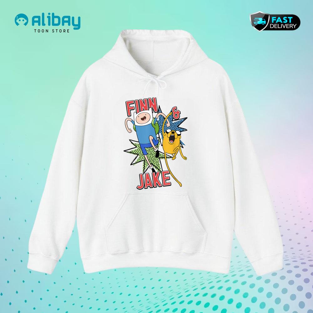 CN Adventure Time Finn & Jake Portrait Pullover Hoodie