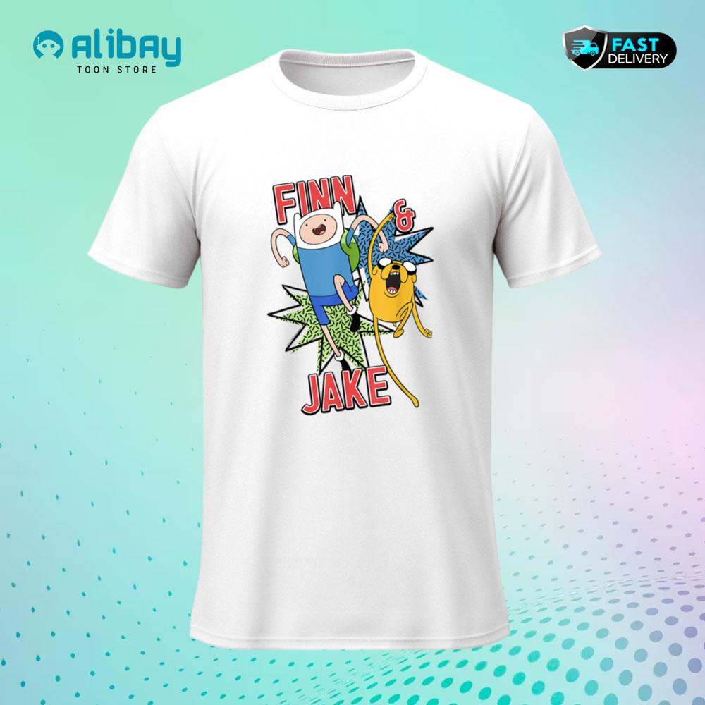 CN Adventure Time Finn & Jake Portrait T-Shirt