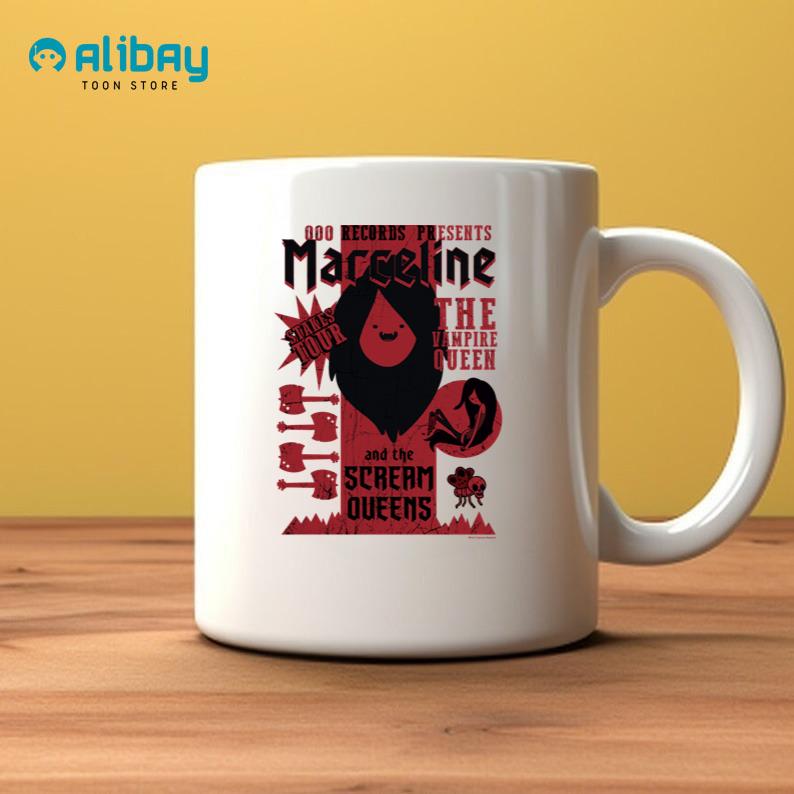 CN Adventure Time Ooo Records Presents Marceline Coffee Mug