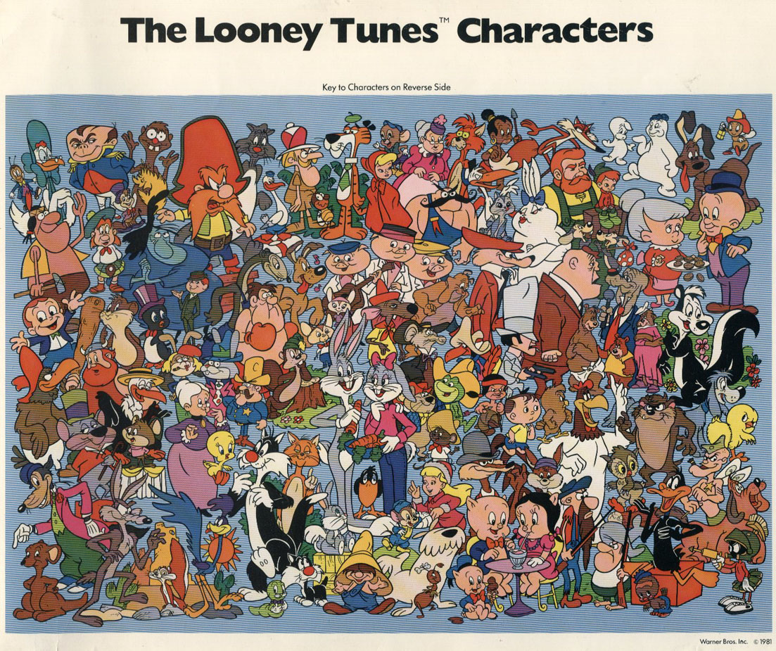 how many Looney Tunes characters are there