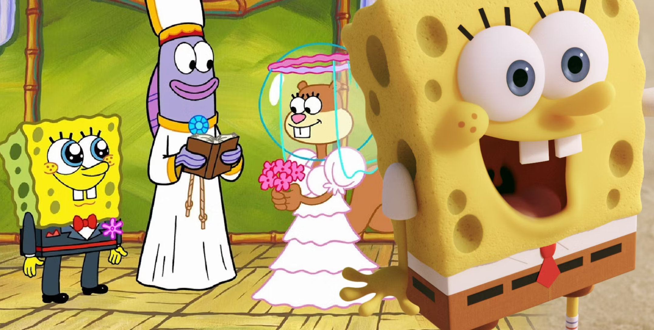 did Spongebob and Sandy get married