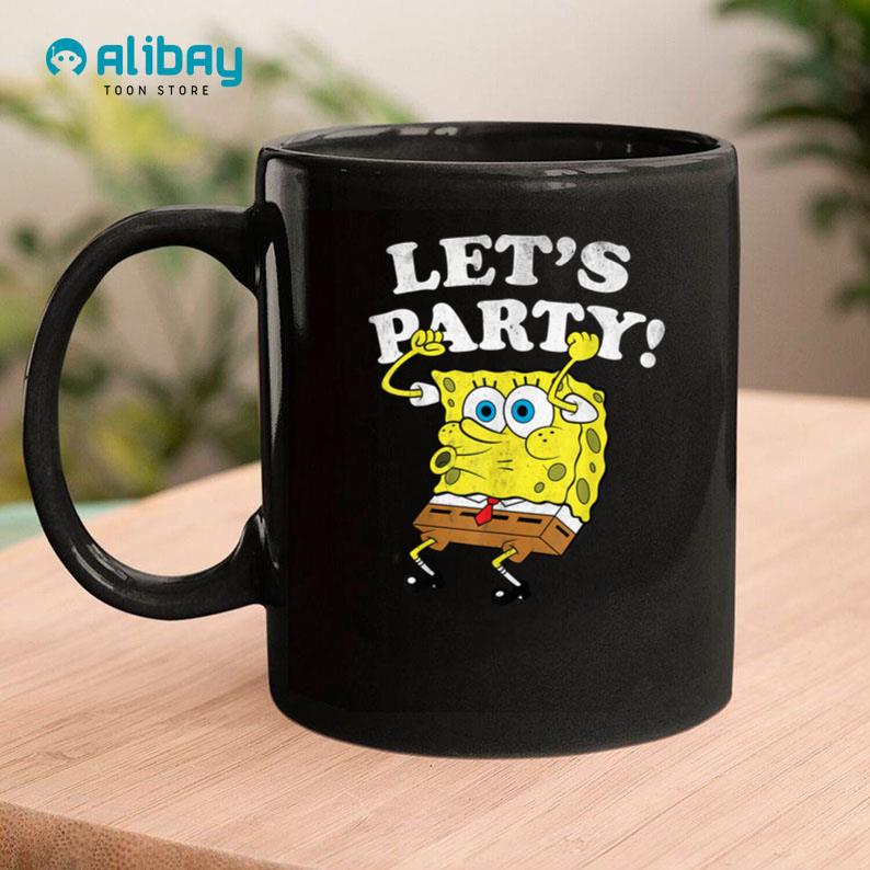 SpongeBob SquarePants Let's Party Coffee Mug