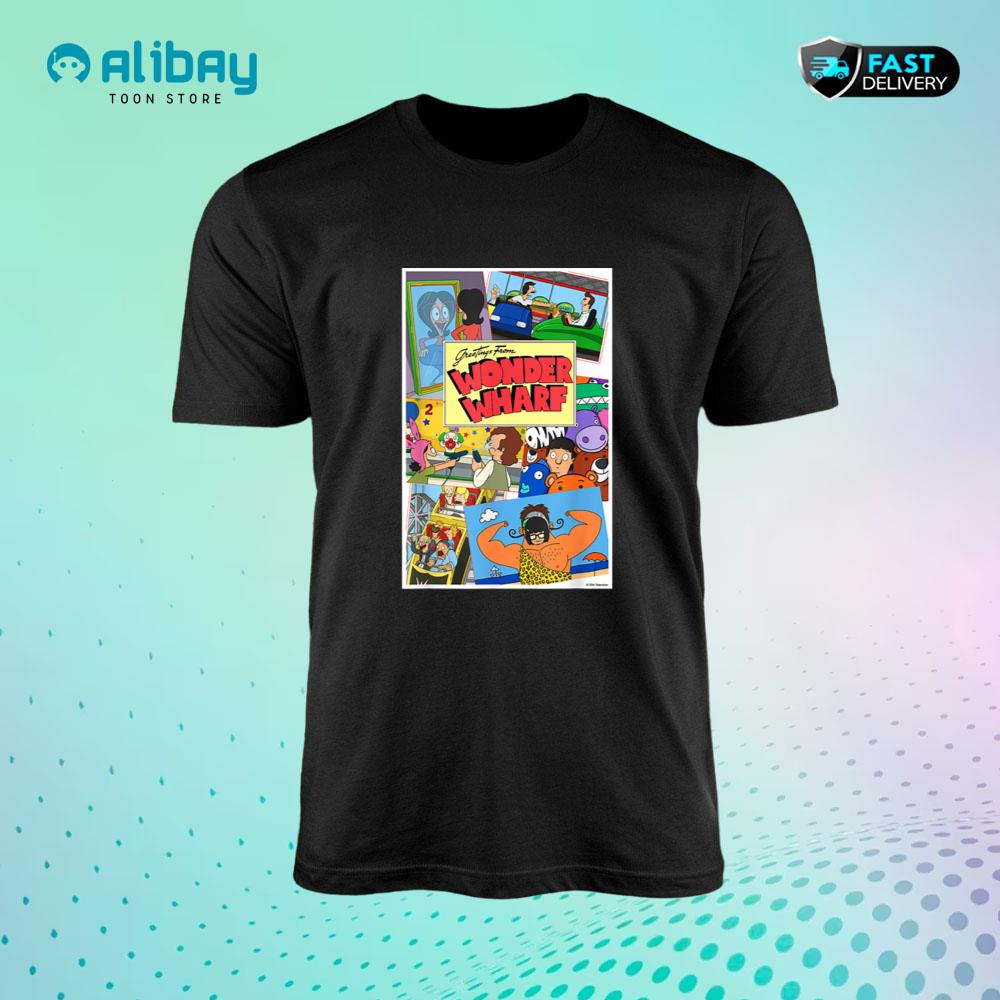 The Bobu2019s Burgers Movie Greetings from Wonder Wharf T-Shirt