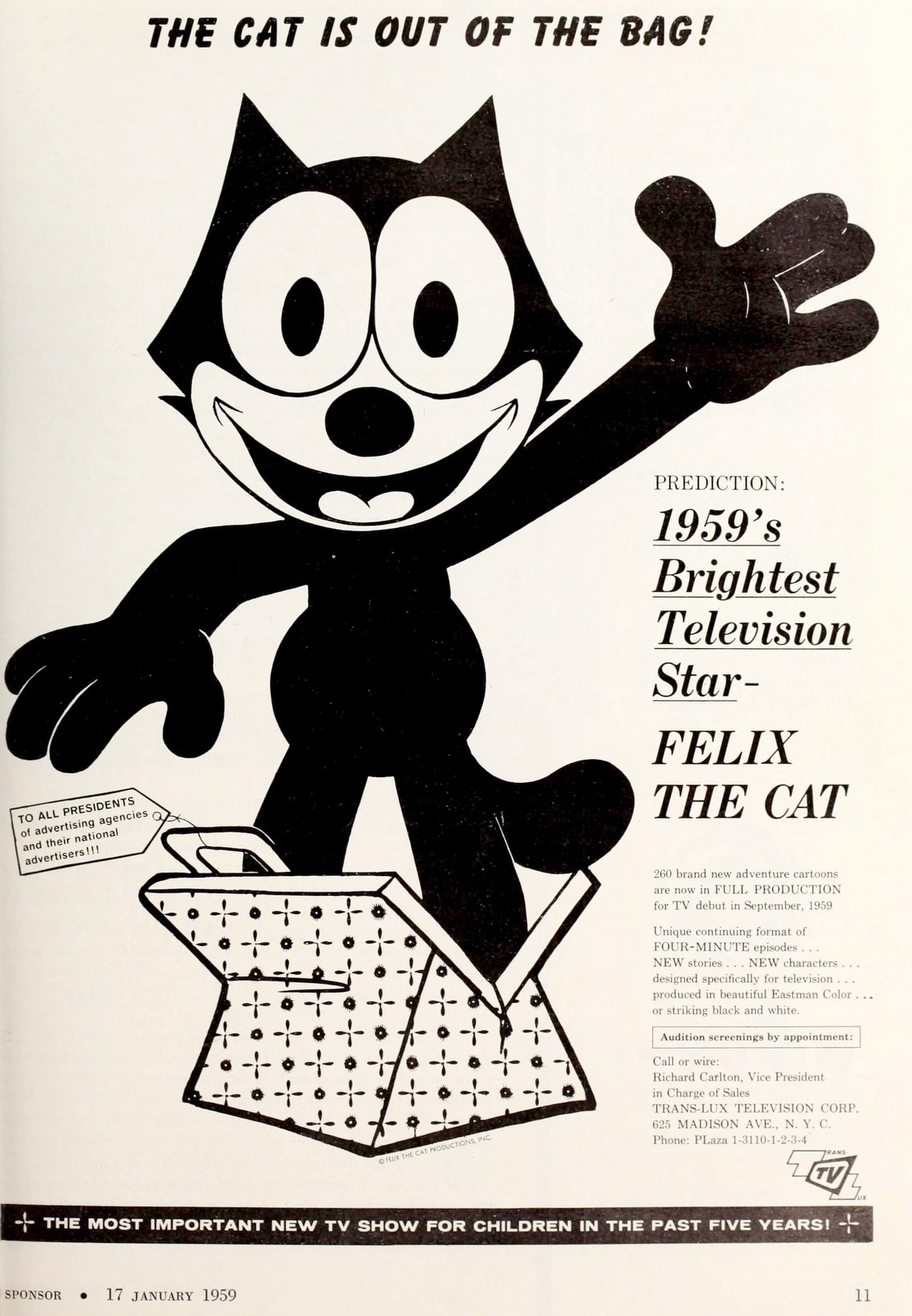 Is Felix the Cat Disney?