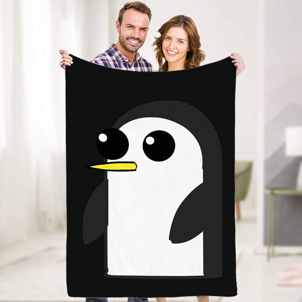 Adventure Time Blanket Gunter Penguin Blanket