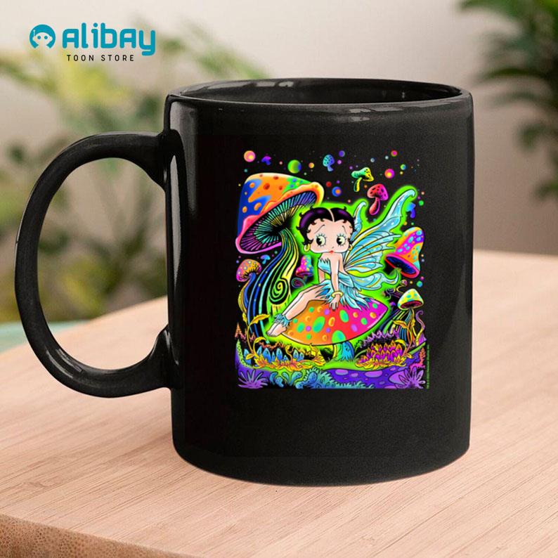 Betty Boop Blacklight Coffee Mug