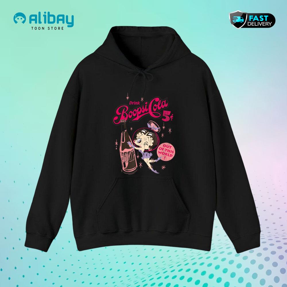 Betty Boop Boopsi Cola Pullover Hoodie