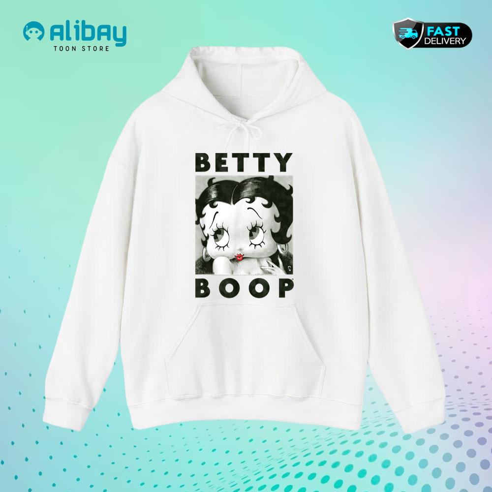 Betty Boop Camo Glamour Pullover Hoodie