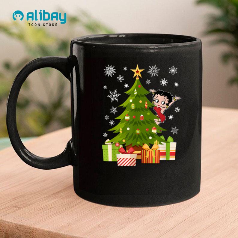 Betty Boop Christmas Decorating The Xmas Tree Coffee Mug