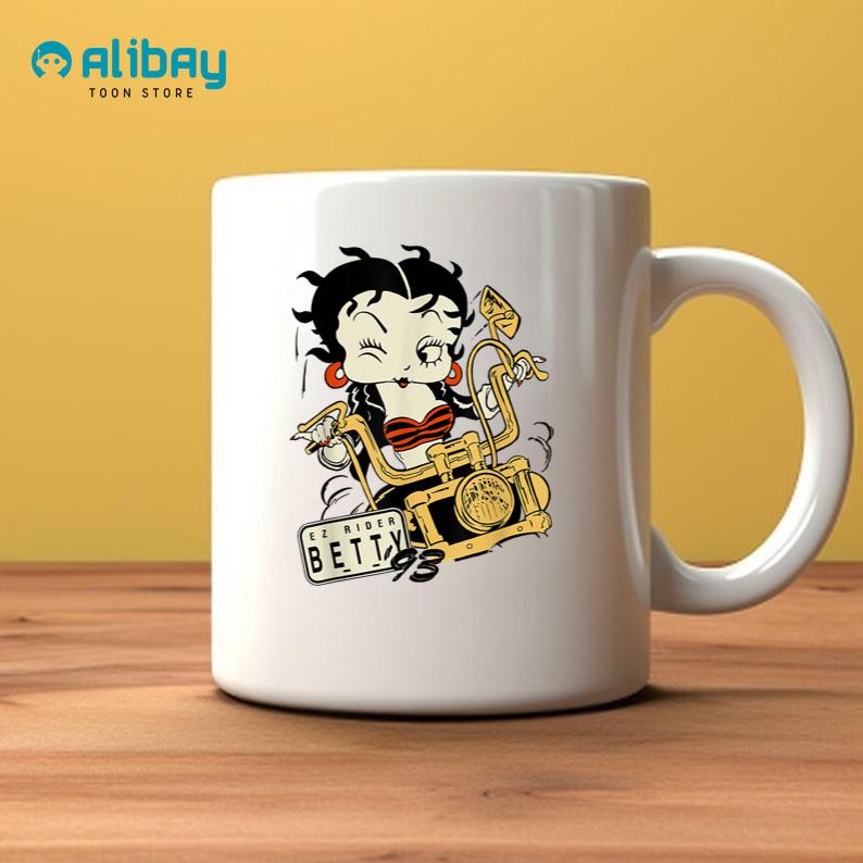 Betty Boop Ez Rider Betty Coffee Mug