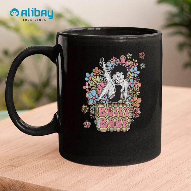 Betty Boop Flower Power Coffee Mug