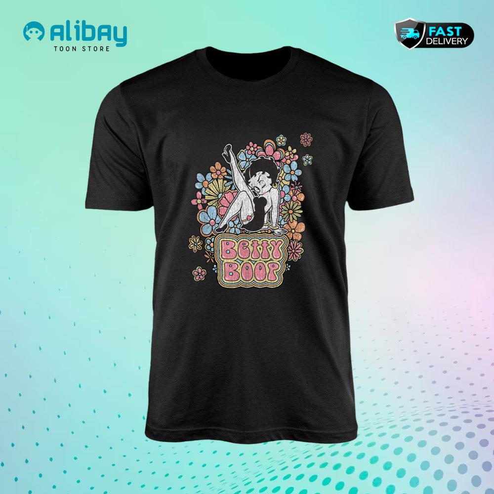 Betty Boop Flower Power T-Shirt