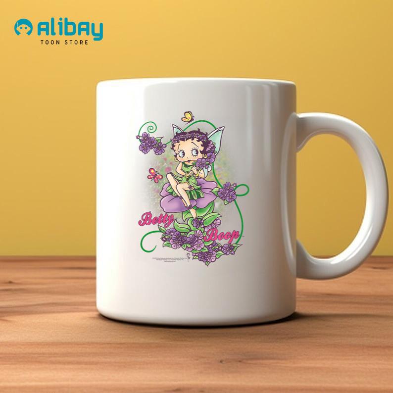 Betty Boop Flower Vine Fairy Coffee Mug