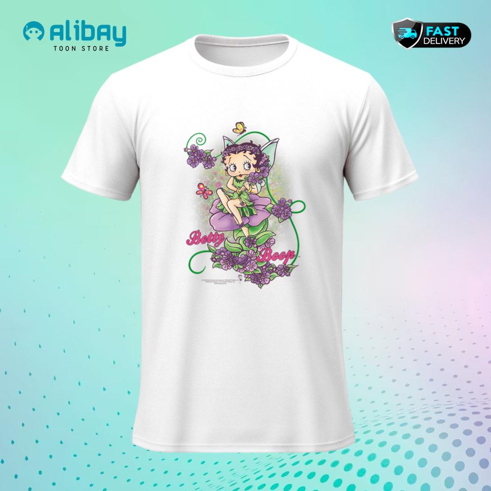 Betty Boop Flower Vine Fairy T-Shirt