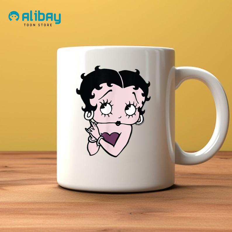 Betty Boop Hands Clasped Pose Coffee Mug