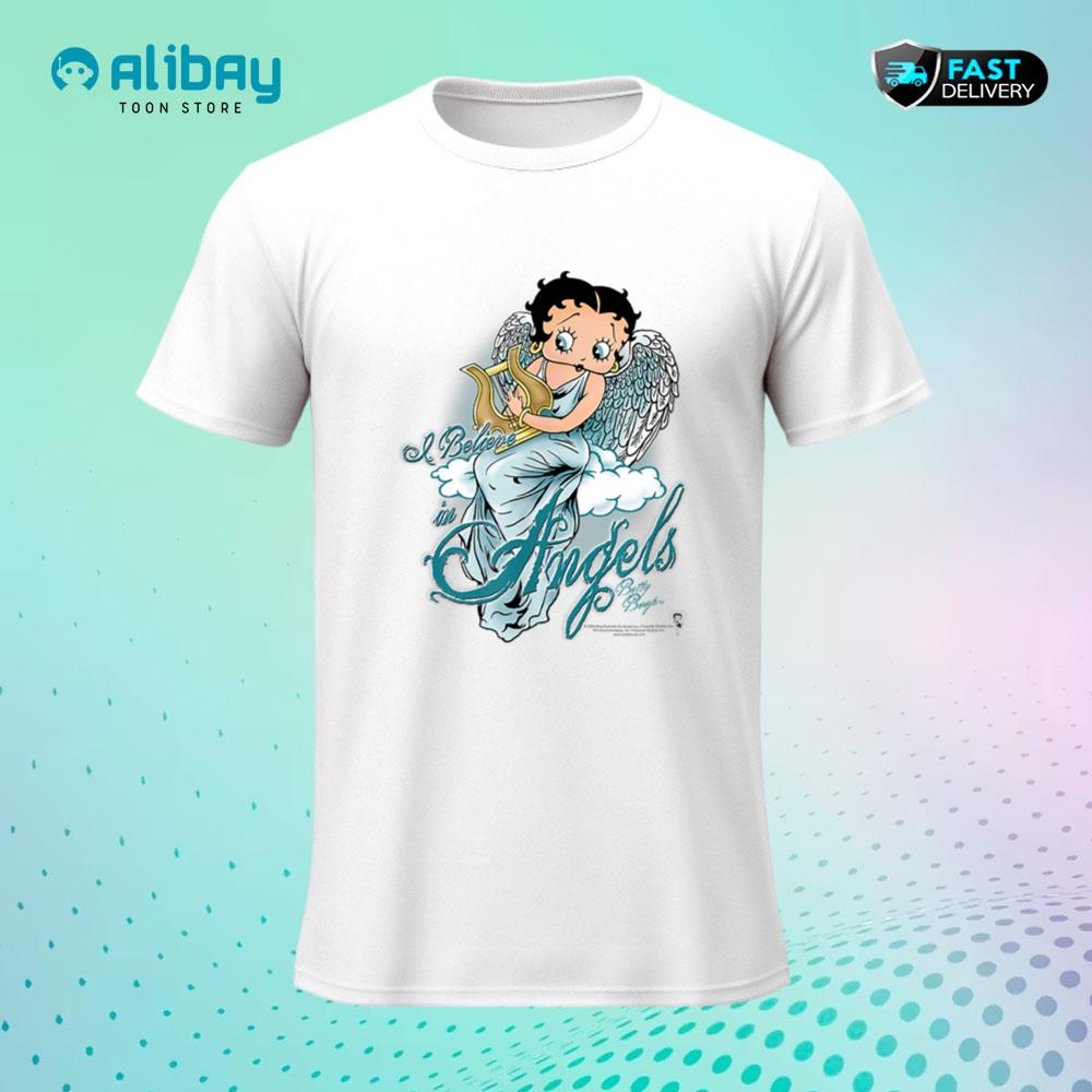 Betty Boop I Believe in Angels T-Shirt