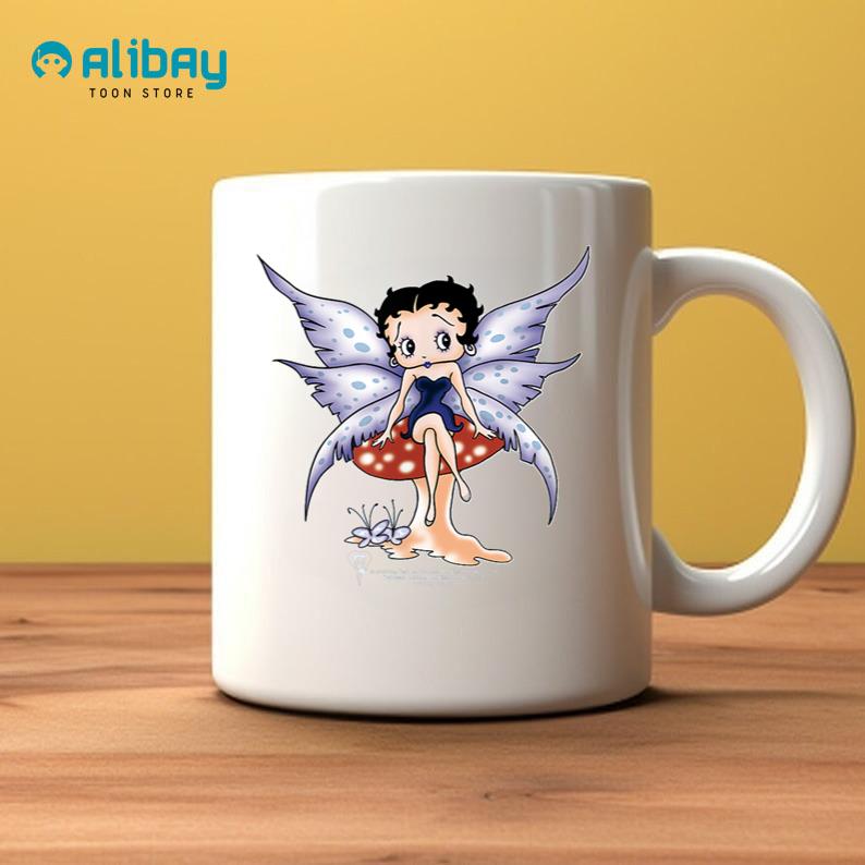 Betty Boop Mushroom Fairy Coffee Mug