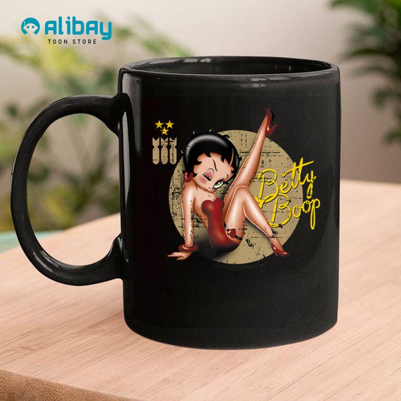 Betty Boop Nose Art Coffee Mug