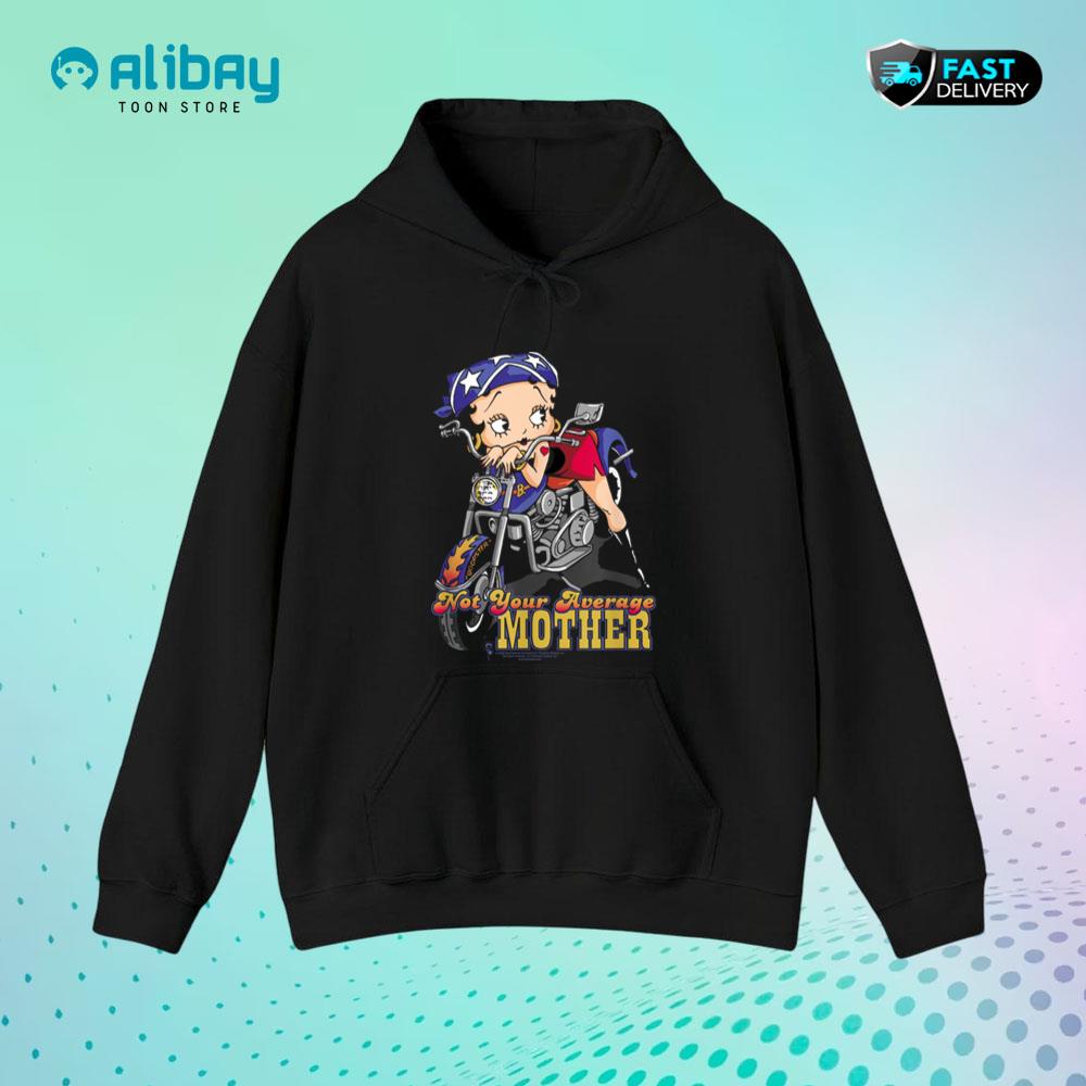 Betty Boop Not Your Average Mother Pullover Hoodie