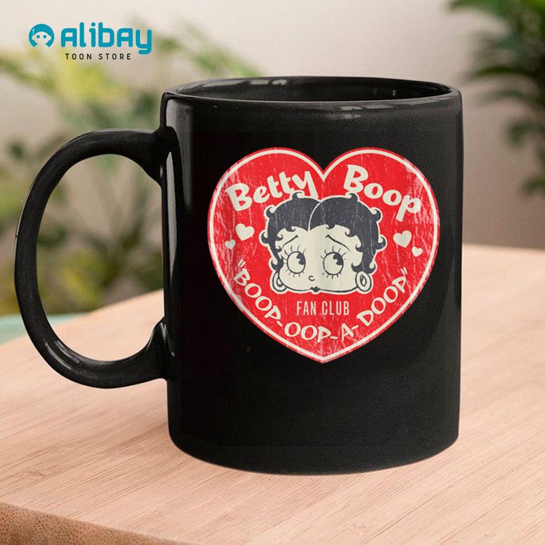 Betty Boop Oop A Doop Love Heart Coffee Mug