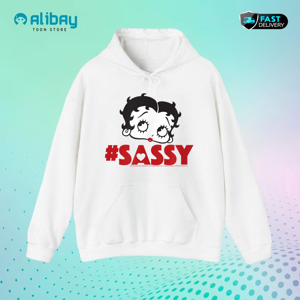 Betty Boop #SASSY Pullover Hoodie