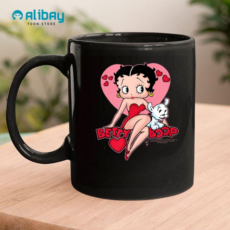 Betty Boop With Dog Coffee Mug