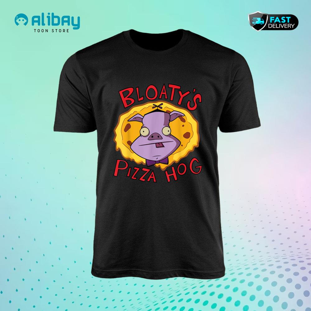 Invader Zim Bloaty's Pizza Hog T-Shirt