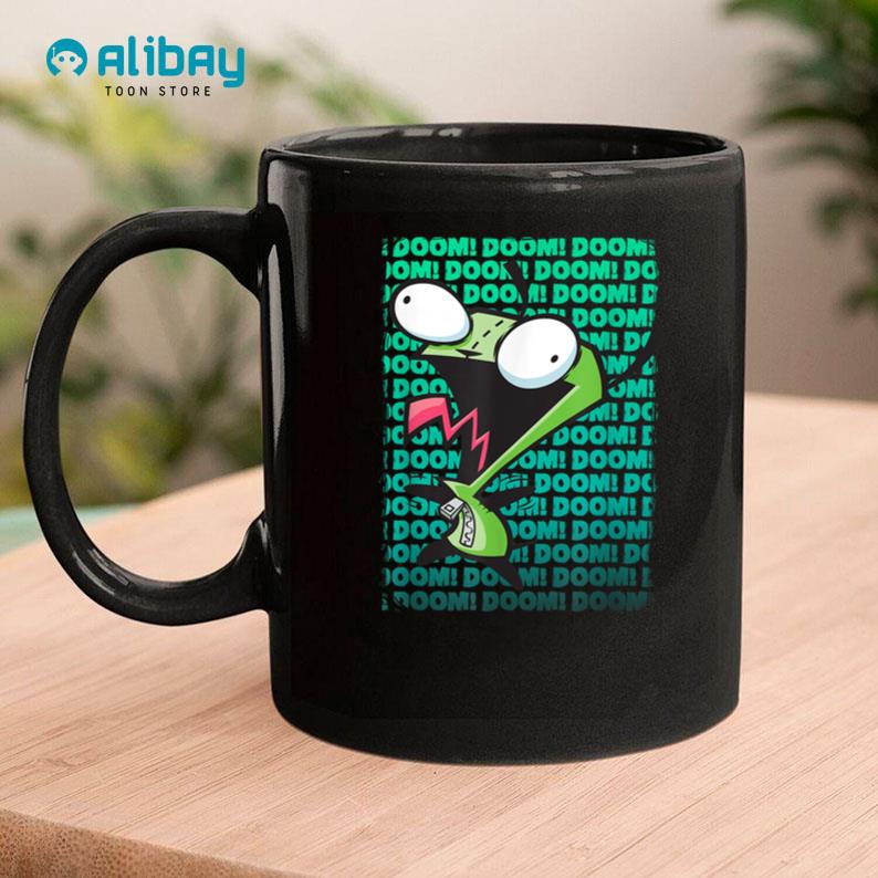 Invader Zim Doom! Doom! Doom! Screaming Gir Coffee Mug